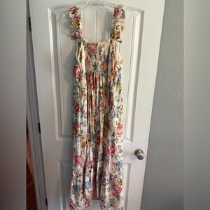 Torrid size 2 floral maxi dress